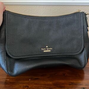 Kate Spade black leather purse.